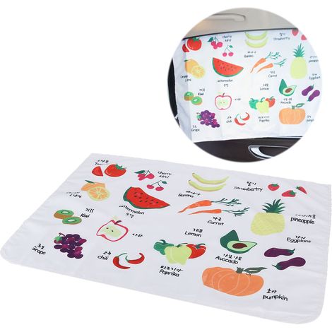 Rideaux de voiture anti-UV pour le développement cognitif de bébé, pare-soleil, modèle 2 (1/5)