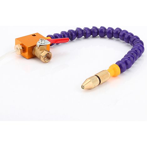 Nouveau système de pulvérisation de lubrifiant et de refroidissement par brumisation pour tuyau d'air de 8 mm, tour CNC, fraiseuse et perceuse (1/5)