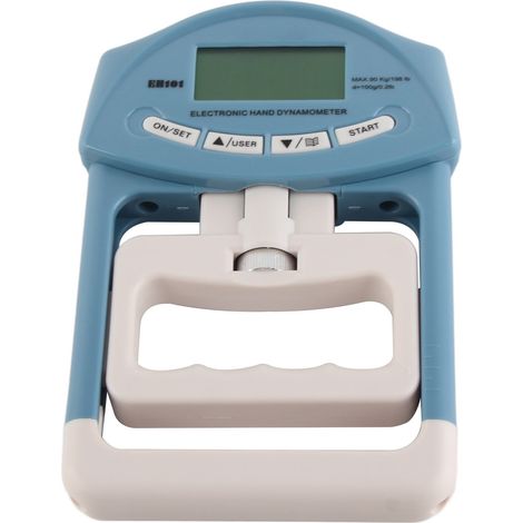 Dynamomètre électronique manuel avec écran LCD, dynamomètre numérique réglable pour la force de préhension, idéal pour le sport et la maison. (1/5)