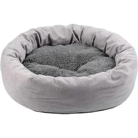 Erhöhtes Bett für Katzen und kleine Hunde, weiches und gemütliches Kissen, beruhigende Wirkung, Größe M, ideal für Haustiere in der Wohnung.