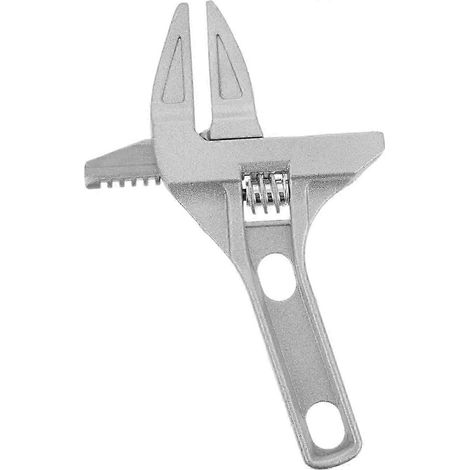Clé à molette réglable pour plomberie, outil de réparation de tuyaux flexibles robustes en aluminium de 6 à 68 mm pour éviers et écrous (1/4)