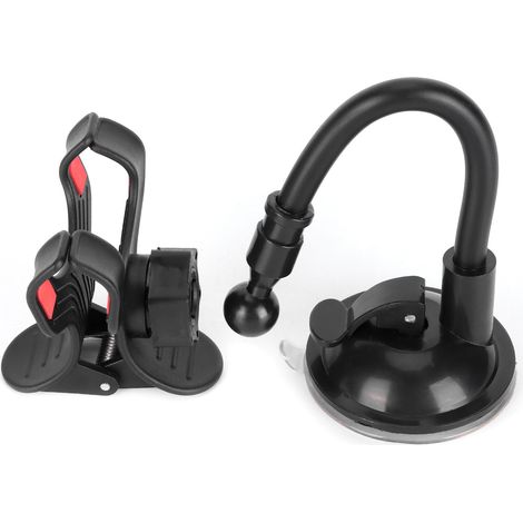 Support de Téléphone pour Guitare avec Ventouse Amovible et Rotation 360° pour Guitares Acoustiques et Électriques (1/5)