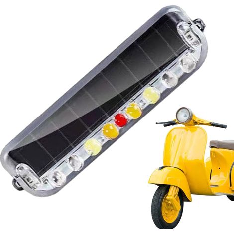Lumières LED à énergie solaire, barre lumineuse d'avertissement (1/5)