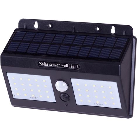 Aplique LED 6000ºK Solar IP65 Sensor 40.000H  [HO-SW8019-PIR] (1/5)