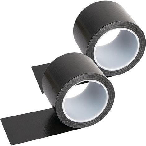 2 rotoli di nastro per la riparazione di selle da bicicletta, nastro per la riparazione di cuoio, toppa autoadesiva, nastro tessile multifunzionale, nastro di riparazione per biciclette e auto (1/5)