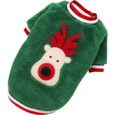 Pull Pour Chien - Pull En Fibre Pour Chiens Et Chats - Modèle Hivernal Avec Collier Ras Du Cou - Tailles XS À XL (1/5)