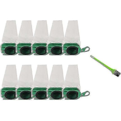 Sacs pour aspirateur Vorwerk Kobold VB100/VB100 FP100 (lot de 6), sacs à poussière hygiéniques et filtres de rechange (1/4)