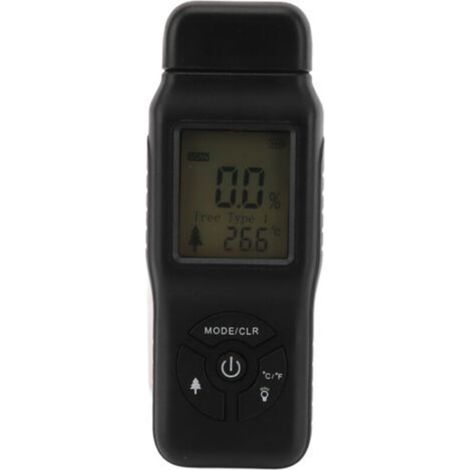 Hygromètre Numérique de Précision pour Bois Portable Mesure d'Humidité Lumber sans Batterie - (1/5)