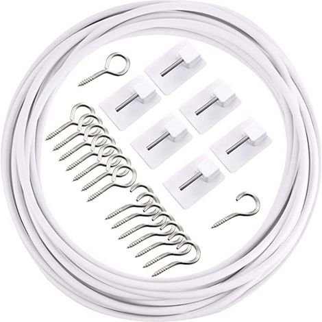 6-meter spring rope with 8 eye loops, 8 question mark hooks, and 6 hooks available for immediate delivery. (1/5)
