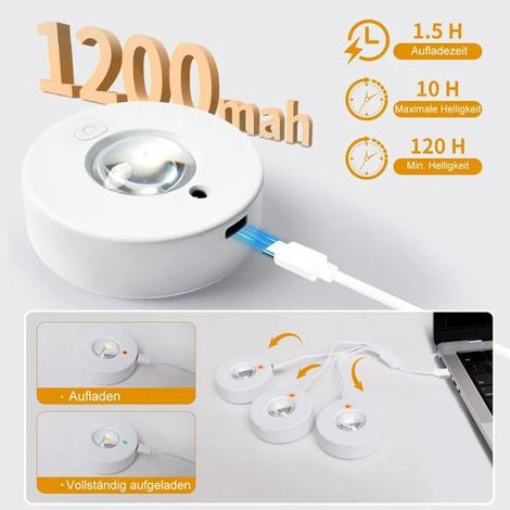 Luces LED para cocina - Recargables - Regulables - Juego de 3 (1/4)