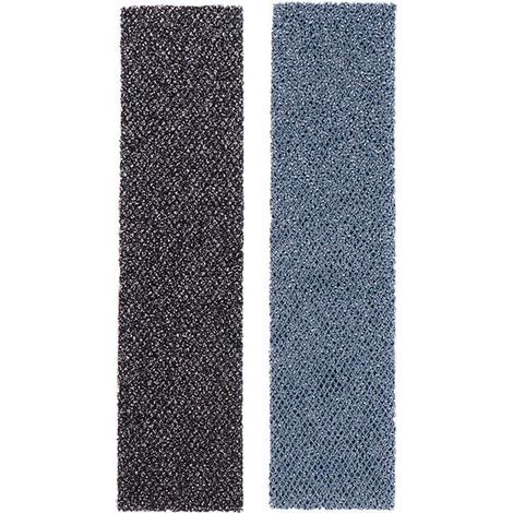 Remplacement du filtre de climatiseur, 2 filtres pour climatiseurs et compatibles avec le filtre de climatiseur Midea, 21 x 52 mm (L) (1/5)