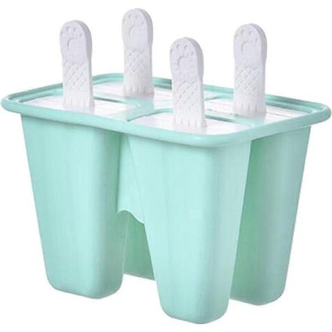 Machine à glaçons réutilisable en silicone-4 Cells Green