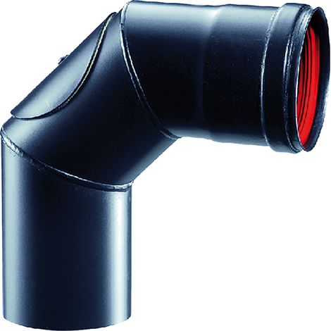 Gomito pellet 10 cm 90° schwarz 600x300x240