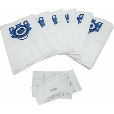 Confezione da 10 sacchetti di ricambio per aspirapolvere Miele HyClean 3D Efficiency GN Classic C1 Complete C2 C3 Series S2000 S5000 S8000. (1/4)