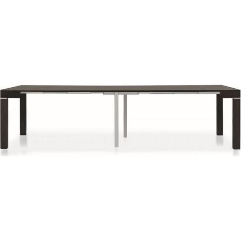 Consolle Allungabile Trasformabile in Tavolo Dimensione Tavoli: 110 x 50 - Colori tavoli: Wengé