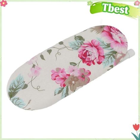 HURRISE planche à repasser à domicile Planche à repasser de table Mini planche à repasser portable pliable Fleur de pivoine (1/5)
