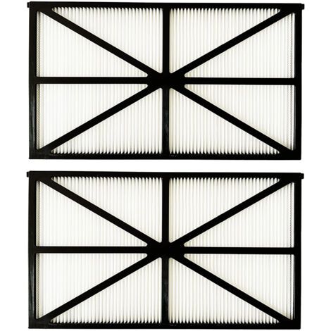 Lot de 4 Panneaux Filtres pour Robot Tiger Shark - RCX70101PAK2 - Noir (1/3)