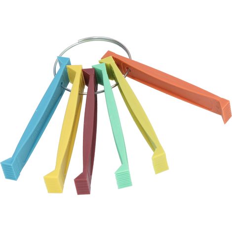 Kit de nettoyage pour peignes à ailettes en ABS, compatible avec les condenseurs et évaporateurs de climatiseurs FCR6 (1/5)