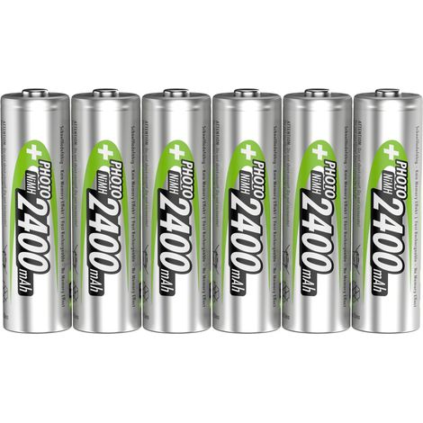 Ansmann 1322-0000-510 Mignon (AA)-Akku NiMH 2400 mAh 1.2 V 6 St. (1/4)