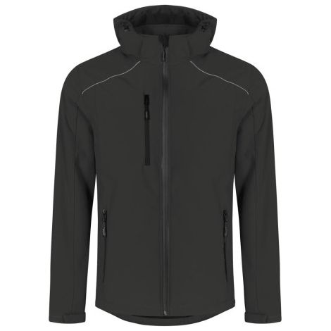 Veste softshell d'hiver. charcoal. Taille 2XL (1/3)