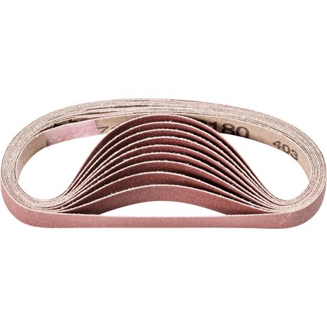 PFERD TOOLS Korund Schleifband BA 12x305 mm A180 für universelle Anwendung mit Bandschleifer 100 Stk (1/5)