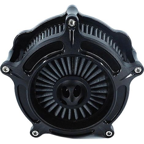 Filtres à air turbo pour motos compatibles avec Sportster XL Touring Softail Dyna EVO et Twin Cam Fatboy FXDLS (1/5)