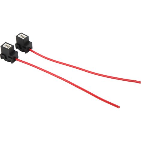 Ampoule H1 femelle, 2 pièces, prise coudée, Plug and Play avec faisceau de câbles de 1mm pour DC 12V24V (1/5)