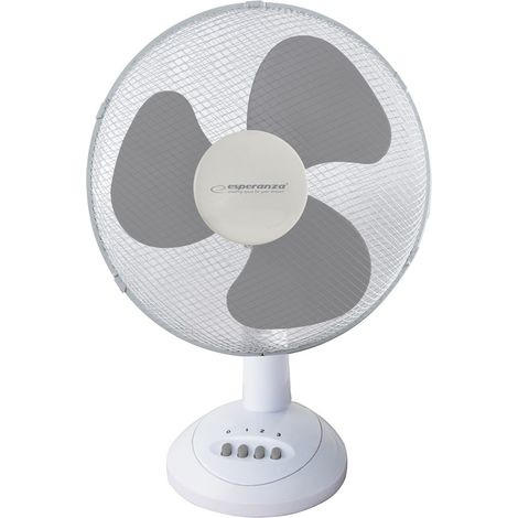 Esperanza EHF003WE ventilatore da scrivania bianco e grigio (1/5)