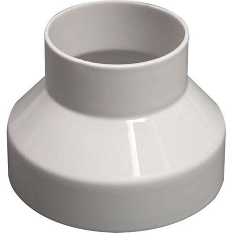 Adaptateur de conduit Ulisem, adaptateur pour ventilateur d'extraction, réducteur de conduit de ventilation (200 mm à 150 mm) (1/3)