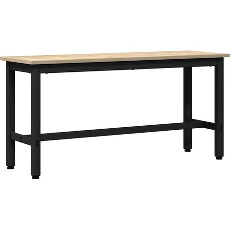 Banca de Comedor Roble Sonoma 100 x 32,5 x 48,5 cm vidaXL