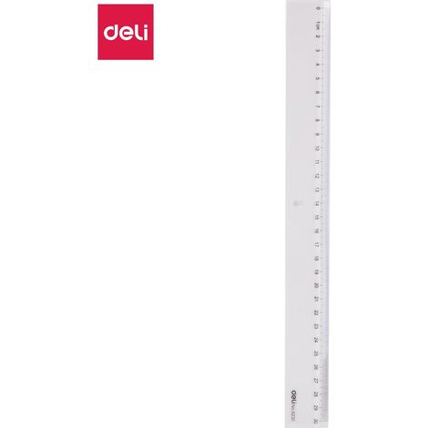 DELI Regla graduada 30cm