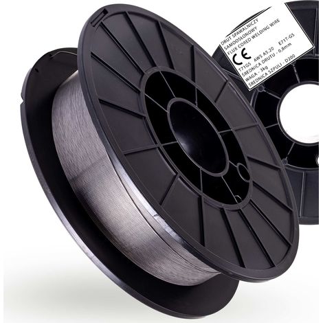 FILO DI SALDATURA AUTOSCHERMATO 0,8 MM 3 KG MIG MAG SENZA GAS PER SALDATRICE (1/5)