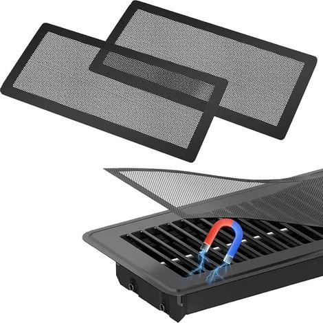 2 grilles magntiques 55 x 12 po avec filtre (1/5)