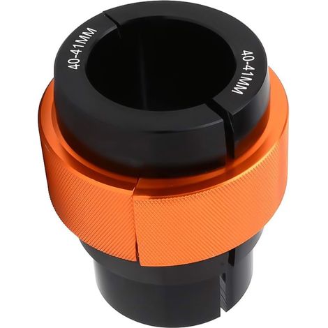 Outil universel de pose de bague d’étanchéité fourche 40‑41 mm orange, pour moto tout‑terrain motocross enduro supermoto route (1/5)