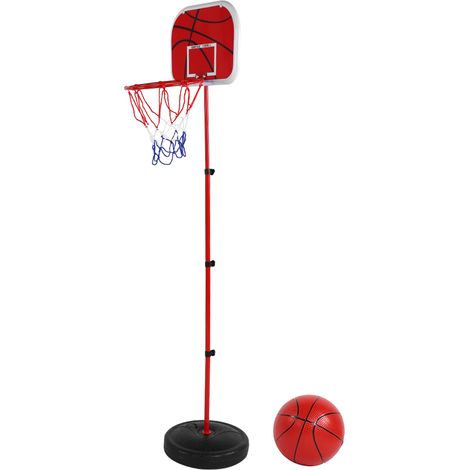 Kit de basket-ball mini intérieur extérieur panneau panier ballon jouet enfant (1/5)