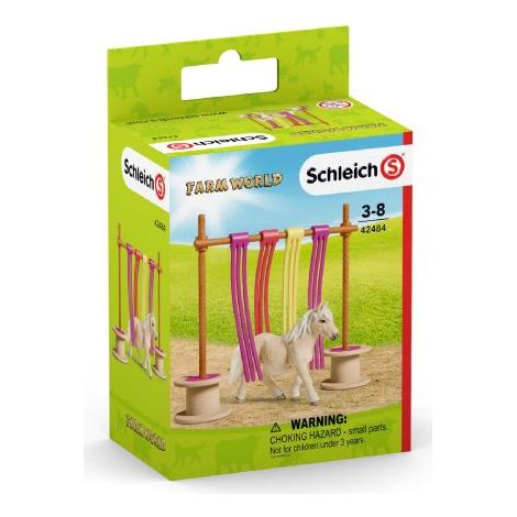 Juego de cortinas Schleich 42484 Farm World Ponny Flutter (1/3)