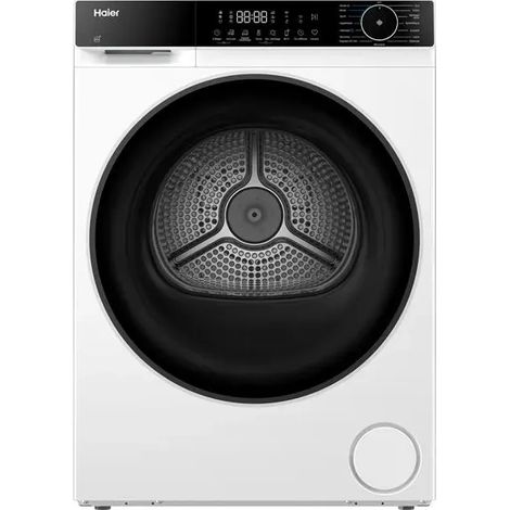 Haier – Sèche-linge pompe à chaleur 9kg – Classe énergétique D – Niveau sonore 64dB – Connectivité Wi-Fi – Fonction anti-plis et I-Refresh