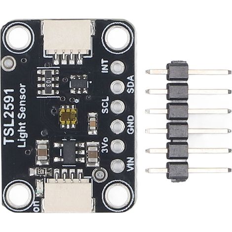 Eujgoov TSL2591 Digitales optisches Sensormodul mit hohem Messbereich, leichtgewichtig, hohe dynamische Intensität für AVR-Leistungs-Fotodiode, Detektion 3V-5V, Fotodiode mit Ausgang.