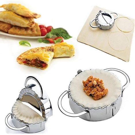 Moule à raviolis et empanadas en acier inoxydable - 9,5 cm (3,74 pouces) (1/5)