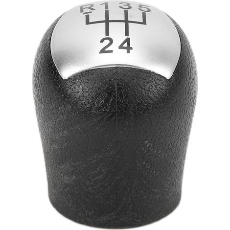 aqxreight 5 Pommeau de Levier de Vitesse avec Remplacement pour 2006-2008, CLIO 2006-2008, Conception Lisse pour une Expérience de Conduite Confortable, Tête de Levier de Vitesse. (1/5)