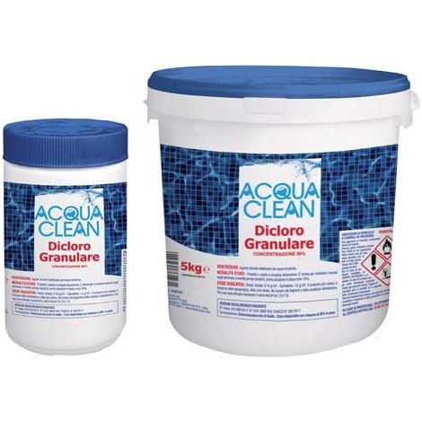 Dicloro granulé Acqua Clean de 25 kg