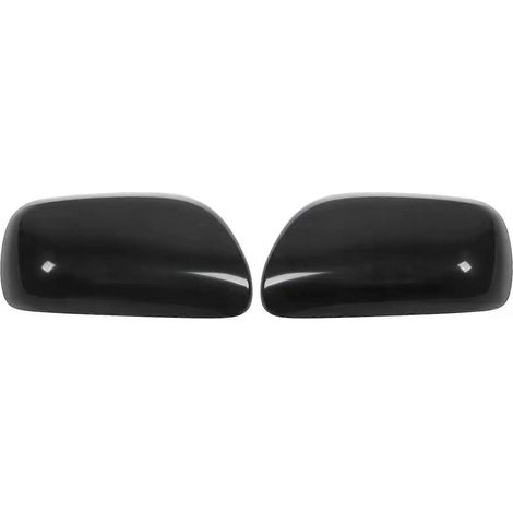 Außenspiegelgehäuseabdeckung, schwarz, UV-Schutz, Seitenspiegelkappe für Toyota Yaris 2006–2011 (JXLGV) (1/5)