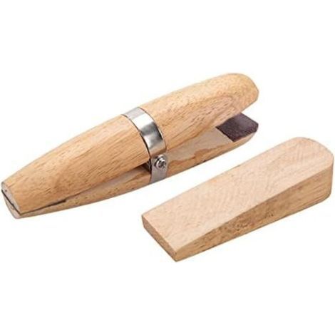 CSPARCV 14 cm Profi-Werkzeug für Holzringe, robuste Ringklemme, Schmuckherstellung, Handklemmen, Tischbefestigung, Feinpolieren, Fassen, Fixieren von Steinen, Feilen (1/5)