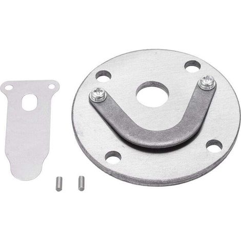Plaque de Valve de Compresseur d'Air en Métal U 3/8 Pouces 45x47mm Pièce de Rechange (1/4)