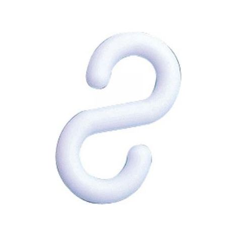 Enganche de cadena (50 Unds)  Blanco                        8 mm (1/4)