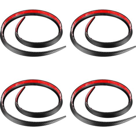 4 universelle 1,28 m große Dachspoiler aus Kohlefaser, Heckflügel und Kofferraumspoiler für Tesla, Toyota, Honda und BMW. (1/5)