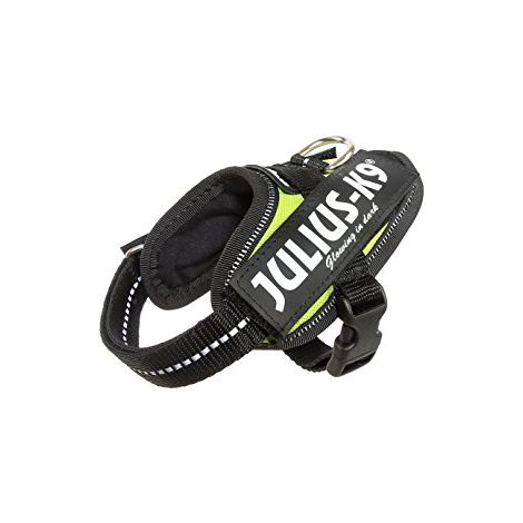 Pettorina IDC Julius K9 Powerharness Con Fantasia (ITA)  - Pettorina IDC Julius K9 Powerharness Con Fantasia (ITA) - Giallo Fluo, XXXS / Baby 1 (29-36cm) (1/4)