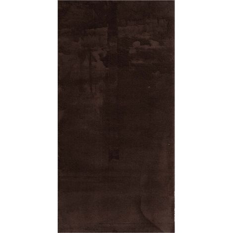 Medium Pile Soft and Washable Rug HUARTE Brown 200 x 100 cm vidaXL