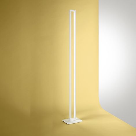 Piantana in metallo bianco Sway LED 27W CCT 3000K 4000K 6000K 2495Lm (1/2)