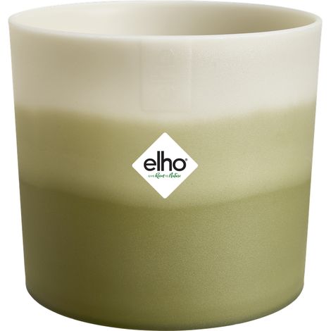 Elho Colour Gradient Rond 16 - Vert - L 16 x B 15.9 x H 15 cm - intérieur - 100% recyclé (1/3)